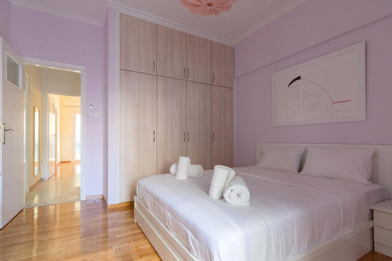Bright And Spacious 2-Bedrooms Apartment In Афины Экстерьер фото